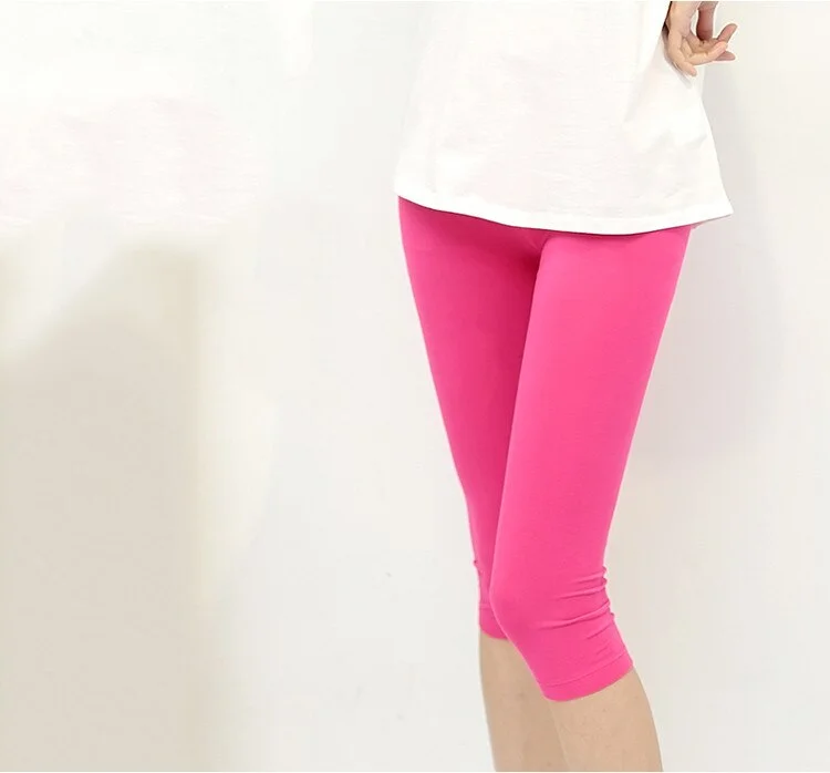 CUHAKCI Women Leggings Stretch Modal High Waist Legging Comfortable Elastic Skinny Pants Sporting Black White Fitness Leggins