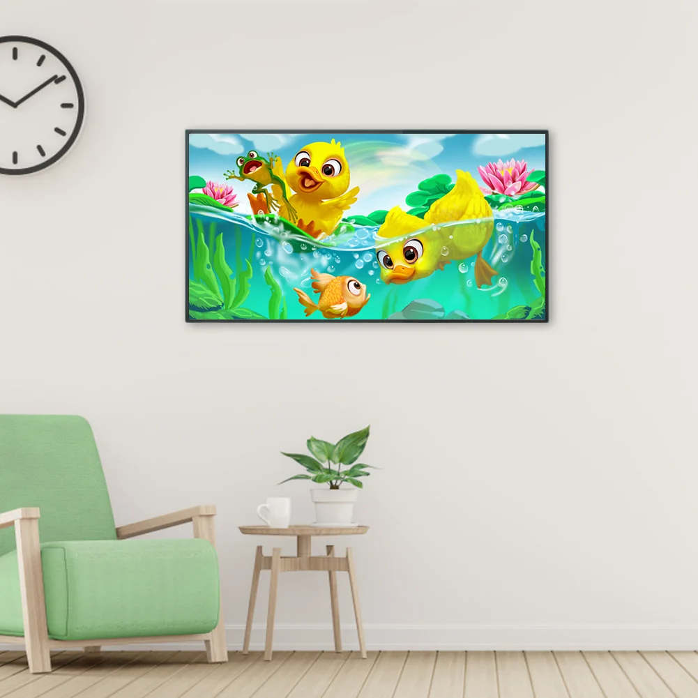 Diamond Painting - Full Round Drill - Duck(60*30cm)