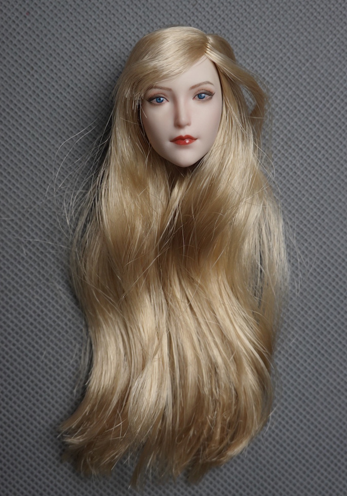 SUPER DUCK 1/6 SET043 COSPALY Heaven 2 Elf Fairy Head Sculpt With Replaceable Ear-aliexpress