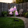 Solar Flower Stake Light Outdoor Garden Decorative Lily Lawn Lamp