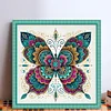 Mandala Pattern Butterfly-11CT Stamped Cross Stitch 50*50cm/19.69*19.69in tapestrymarket