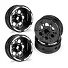 AMK Customized Supportting 4Pcs Carbon Fiber 12mm Hex Hub 1.9 Beadlock Wheels Rims for 1/10 RC Crawler Car Axial SCX10 TRX6 Gen8 Gelande TRX4 Upgrades (3)