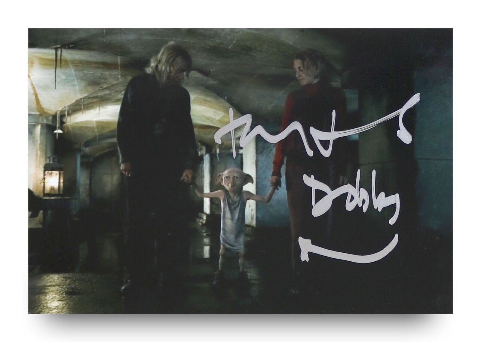 Toby Jones Signed 6x4 Photo Poster painting Harry Potter Dobby Elf Autograph Memorabilia + COA