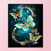11CT Butterfly-Cross Stitch-40*50cm/15.7x19.7in