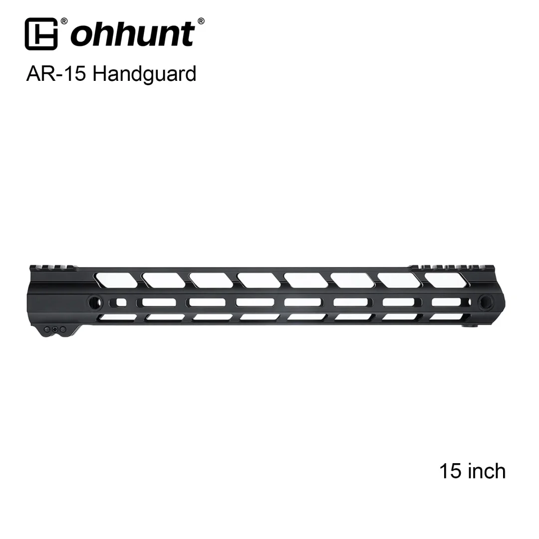 ohhunt® Gen2 AR-15 Lightweight Free Float M-LOK Handguard 7" 10" 12" 15"
