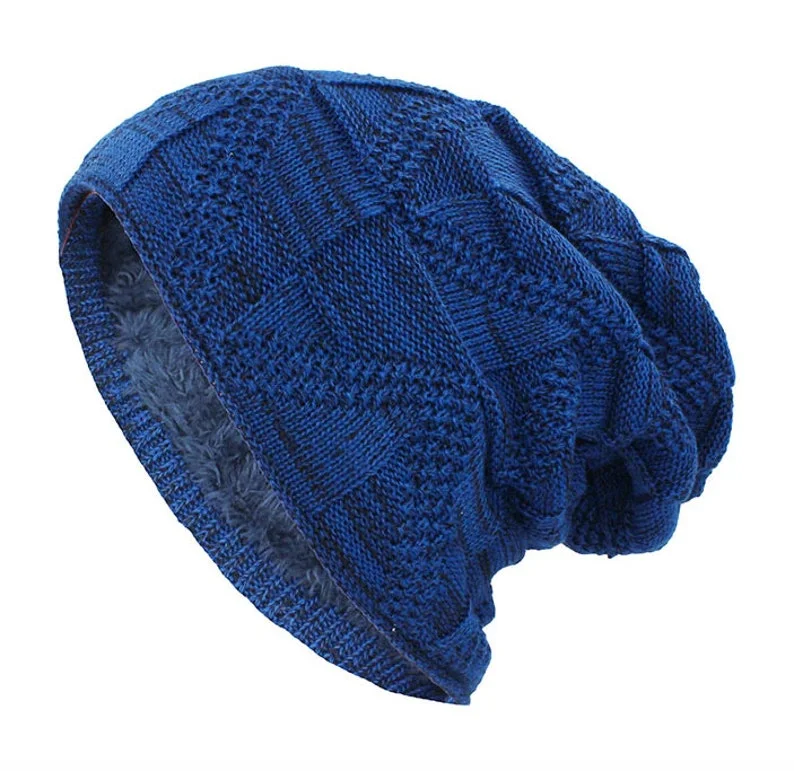 Chemo Beanie Hat Cap Warm Stretch Turban Super Thick Bandana **Various** FAUX FUR LINED Super Warmth - Free Uk P&P