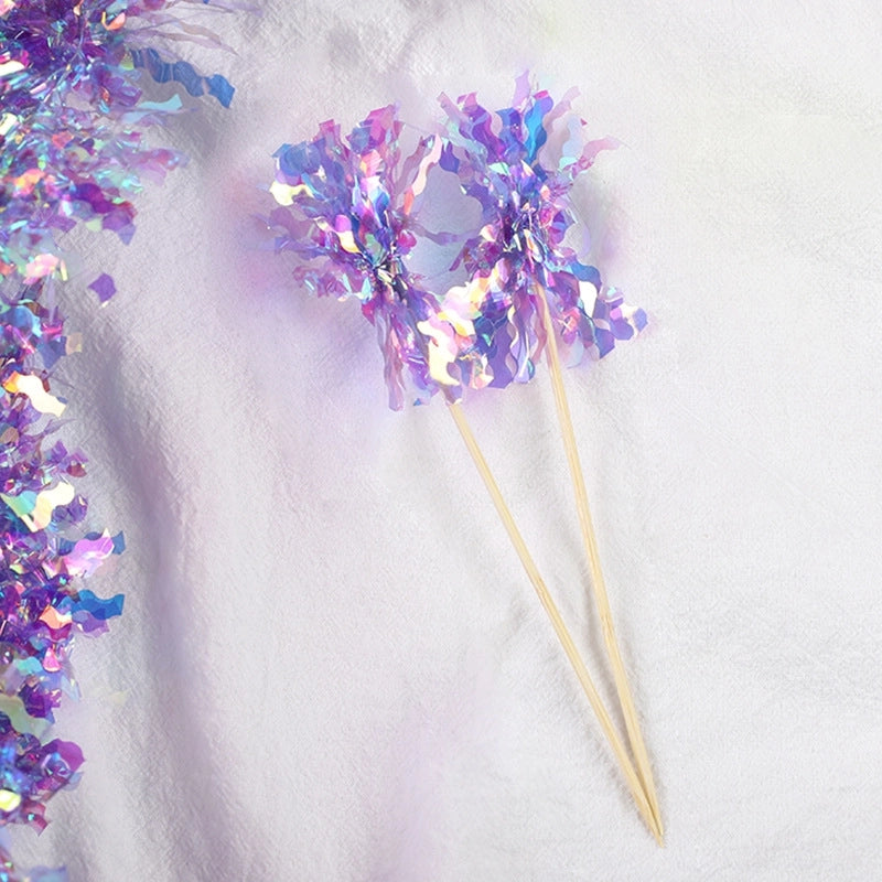 Birthday Solid Color Plastic Party Cake Decorating Supplies