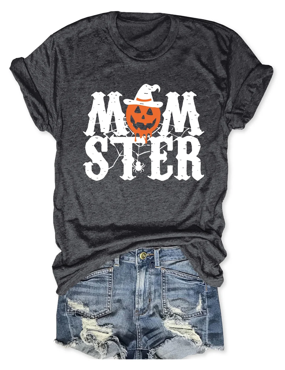 Momster Pumpkin Halloween T-Shirt