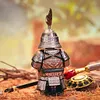 Medieval Jin Dynasty Heavy Armored Ironclad Cavalry Soldiers, Warhorses, Medieval Armored Warriors, Building Block Minifigures, Assembled Toys