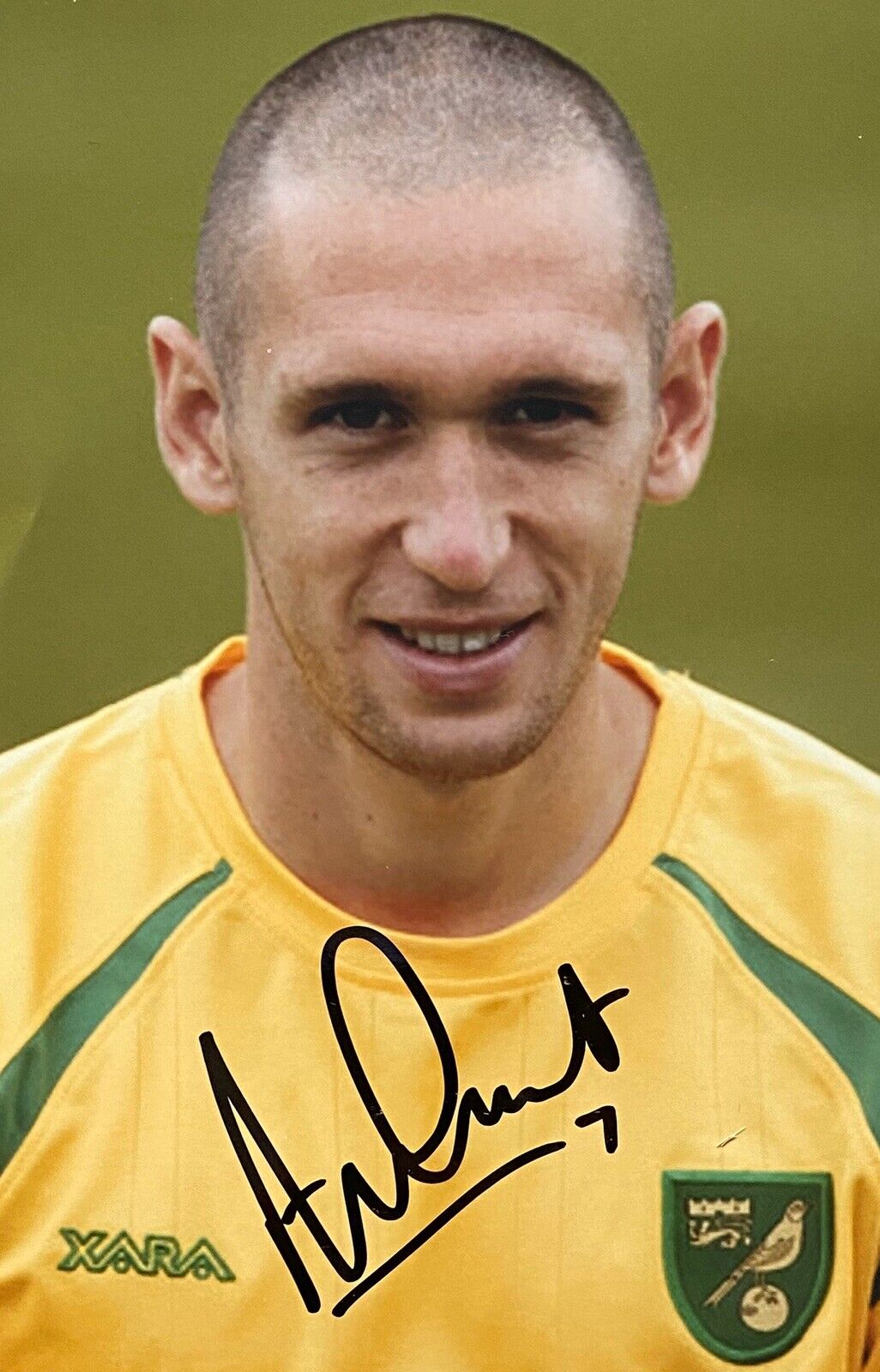 Andrew Crofts Hand Signed 6X4 Photo Poster painting - Norwich City