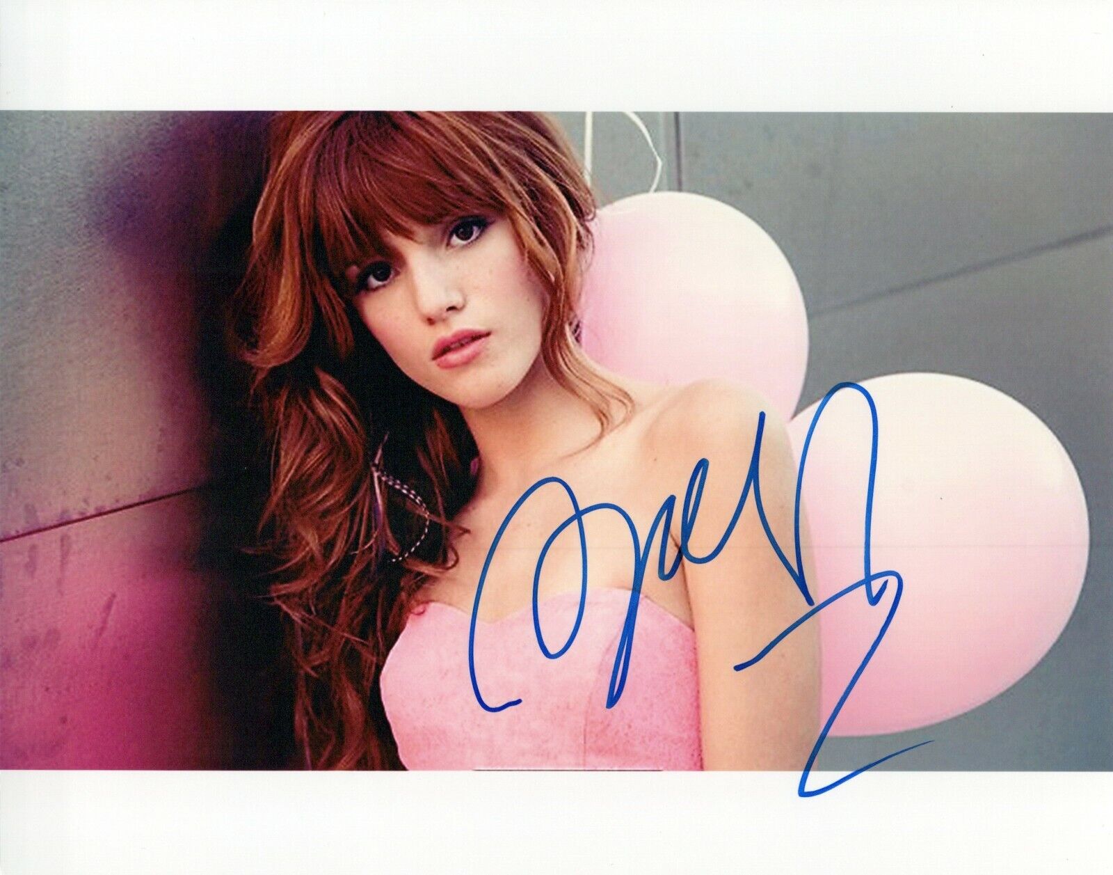 Bella Thorne glamour shot autographed Photo Poster painting signed 8x10 #20