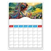 Special Shaped Garden Girl 5D DIY Diamond Painting Monthly Planner Kit