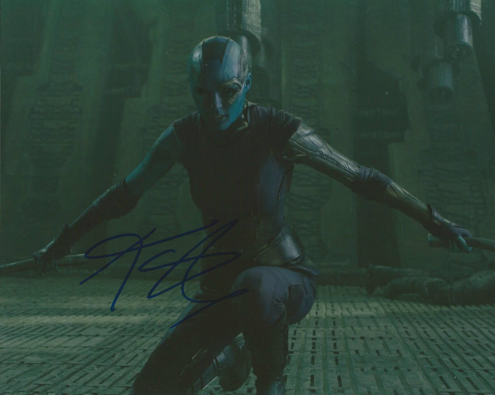 GFA Guardians of the Galaxy * KAREN GILLAN * Signed 8x10 Photo Poster painting K1 PROOF COA