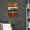 (Multi Style)Guns N' Roses - Metal Tin Signs(8*12Inch/12*16Inch)