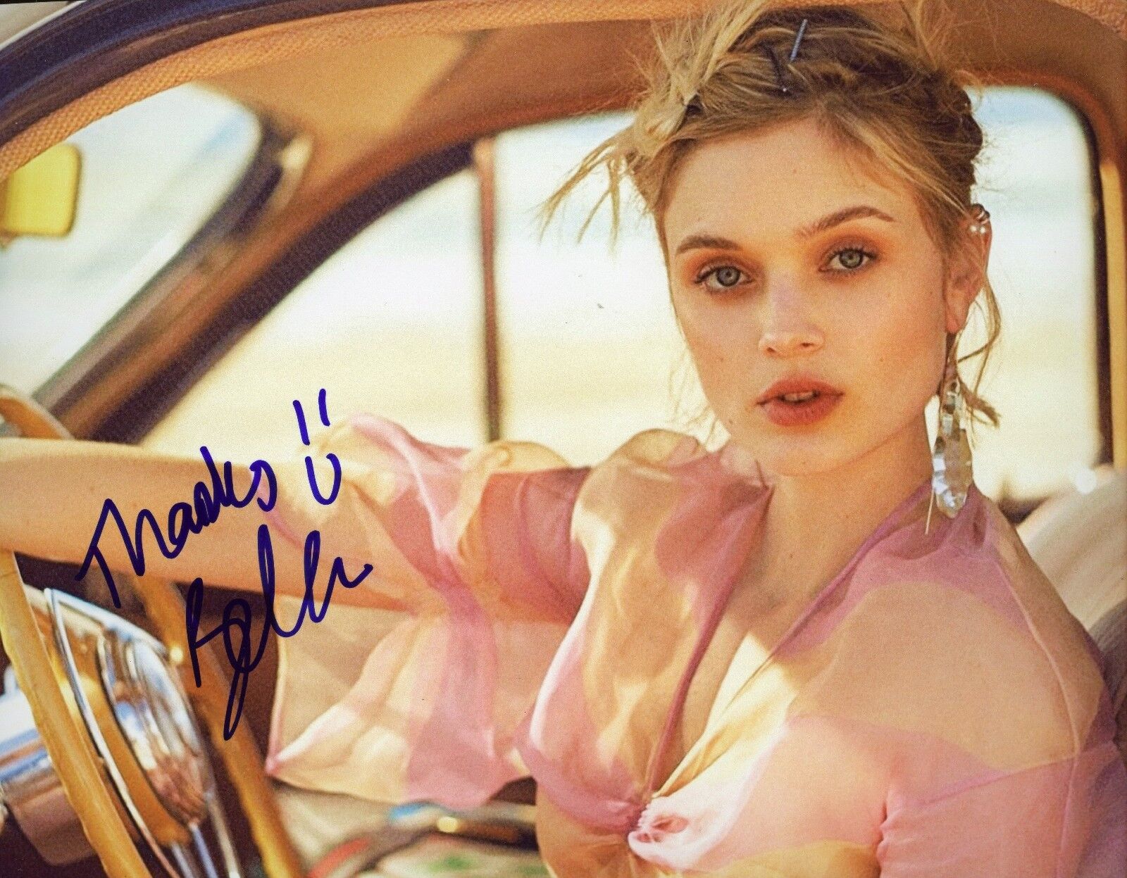 BELLA HEATHCOTE Authentic Hand-Signed Pride & Prejudice & Zombies