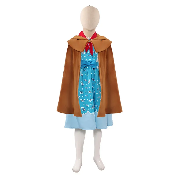 Kids Children Stranger Things (2026) Holly Wheeler Blue Dress Set Outfits Cosplay Costume