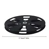 7 In X 1/4 In Empty Tape Reel Nab Hub Aluminum Empty Disc Opening Machine Parts