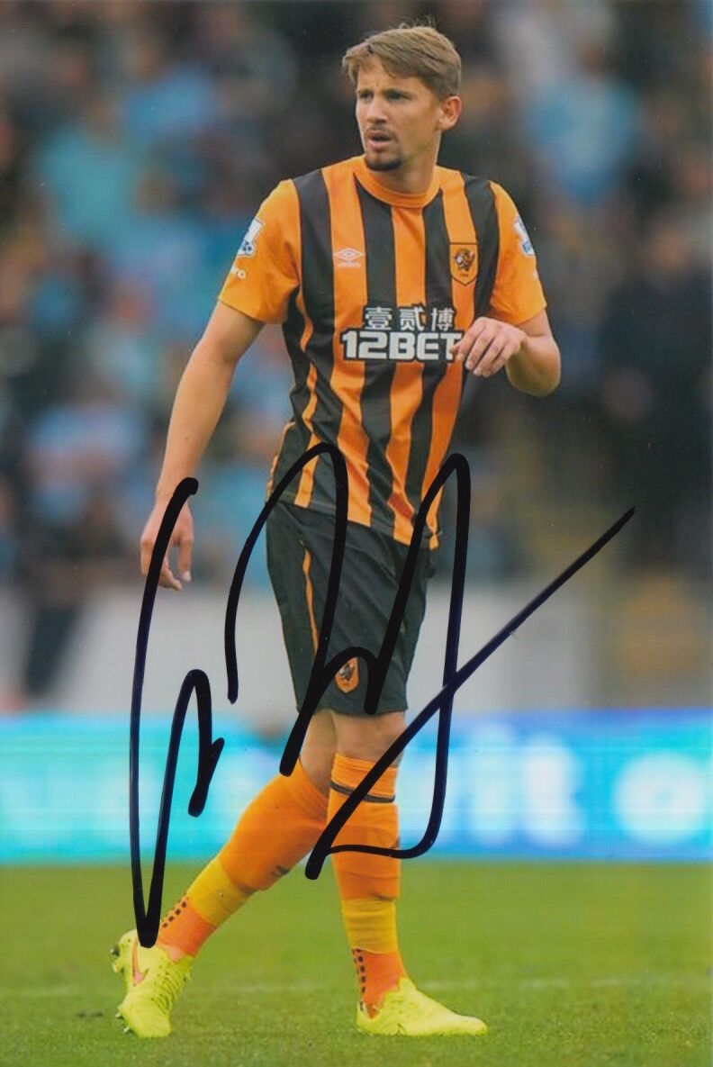 HULL CITY HAND SIGNED GASTON RAMIREZ 6X4 Photo Poster painting 1.