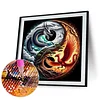 (40*40cm)Dragon Phoenix - Full Round Drill Diamond Painting