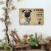 Funny Dog Pet Welcome - Vintage Metal Signs - 20*30cm/30*40cm