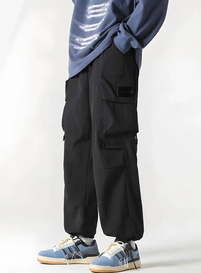 Brownm Parachute Pants