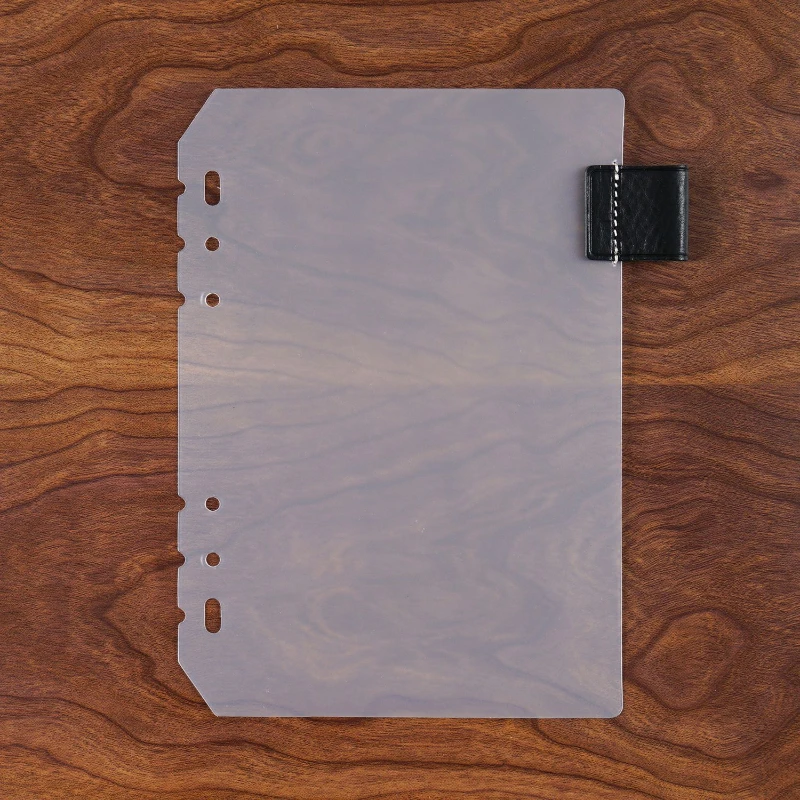 Vintage Leather Journals Notebook Index Dividers with Leather Pen Clip Daily Planner Divider with Cowhide Pen Holder Accessories