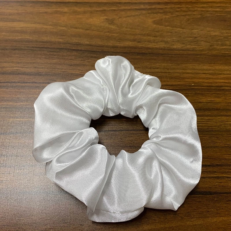 Halloween Novelty Women’S Solid Color Artificial Crystal Luminous Hair Tie