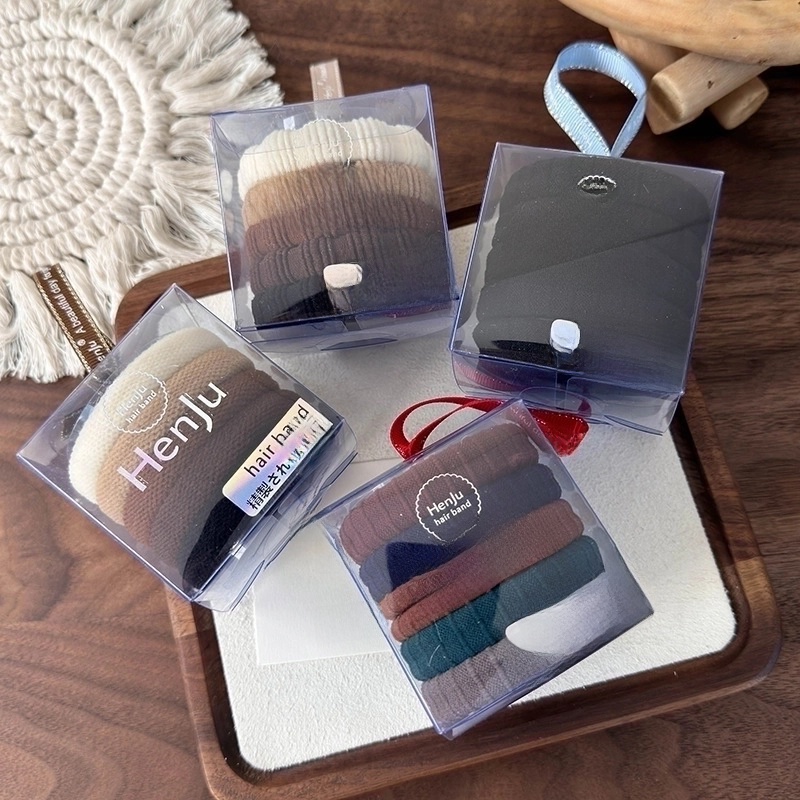 Women’s Classic Style Solid Color Cloth Hair Tie