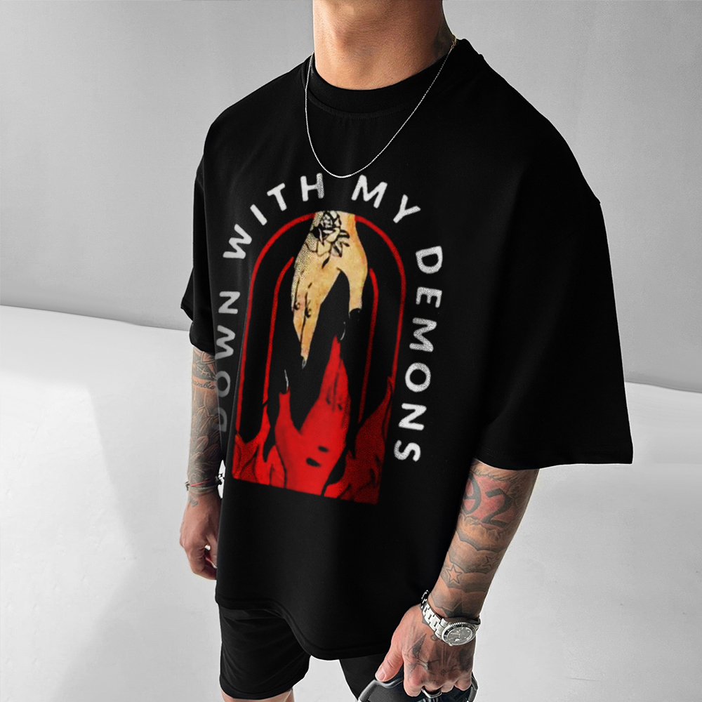My Demons Unisex Casual Printed T-Shirt