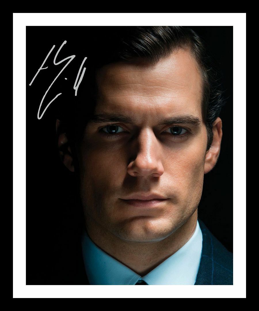 Henry Cavill Autograph Signed & Framed Photo Poster painting 1