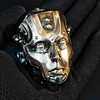 【Genuine】Machina Mask EDC Decorative Ornaments Decompression Toy Metal Model