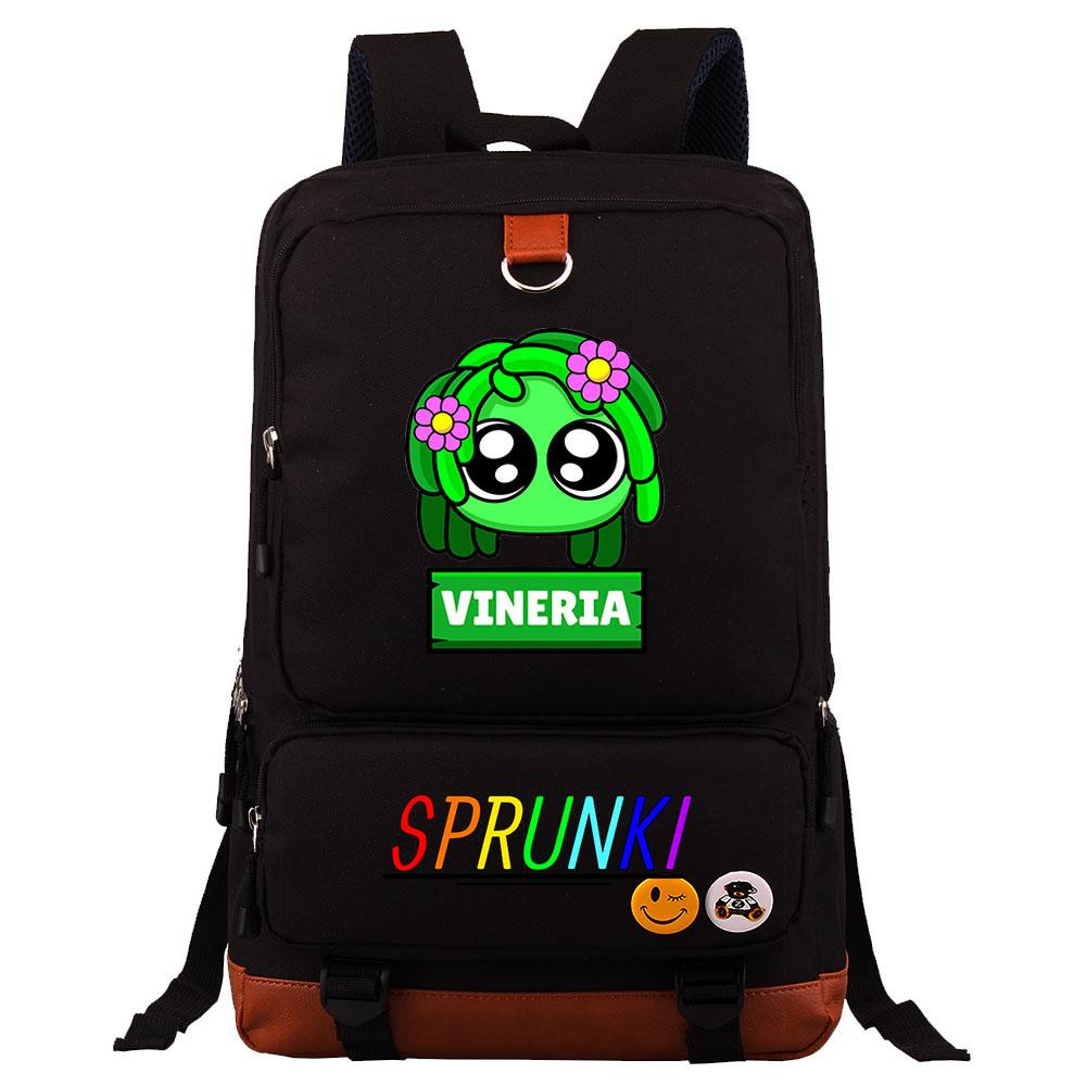 Mayoulove Sprunki Kids Backpack Lightweight Design Perfect for School and Outdoor Activities-Mayoulove