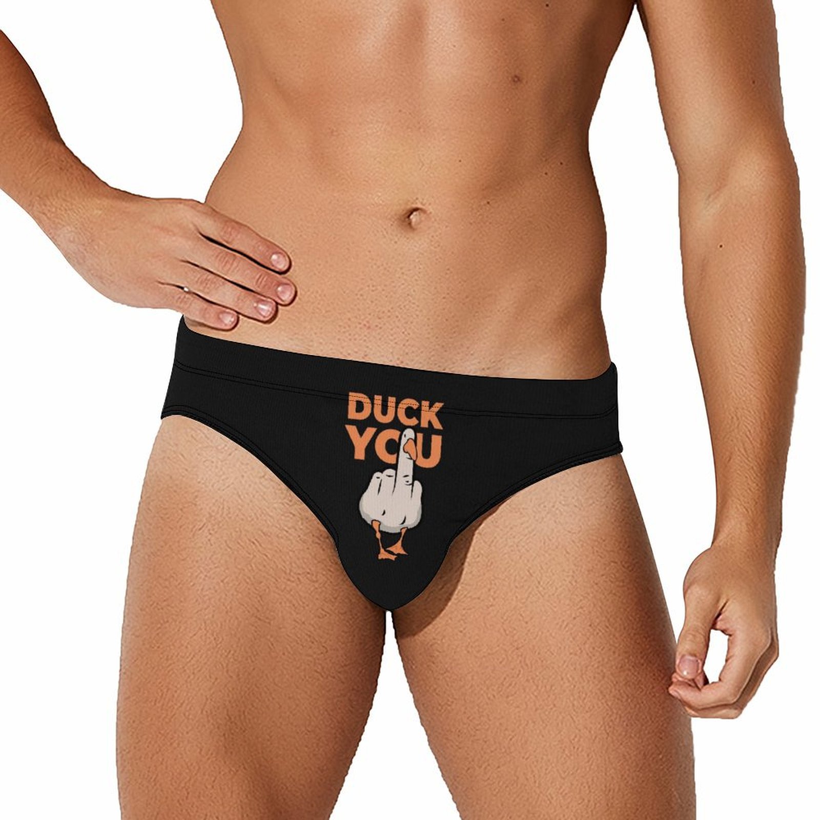 Duck You Print Trunks