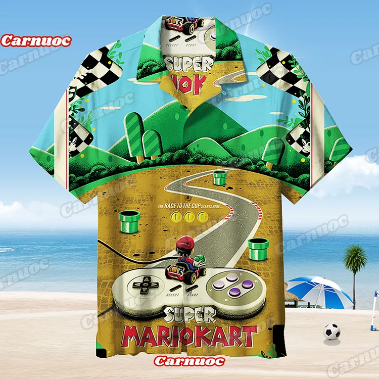 Super Mario Kart | Unisex Hawaiian Shirt