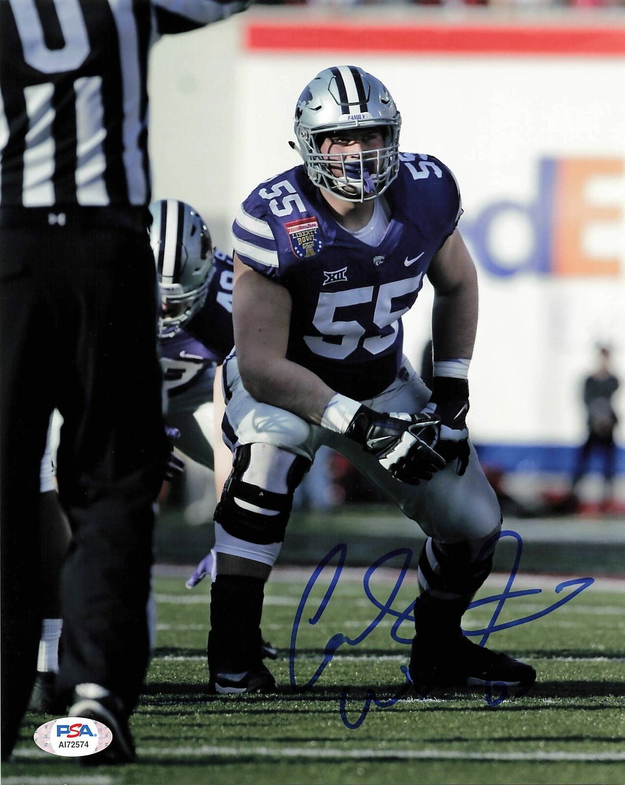 CODY WHITEHAIR Signed 8x10 Photo Poster painting PSA/DNA Chicago Bears Autographed