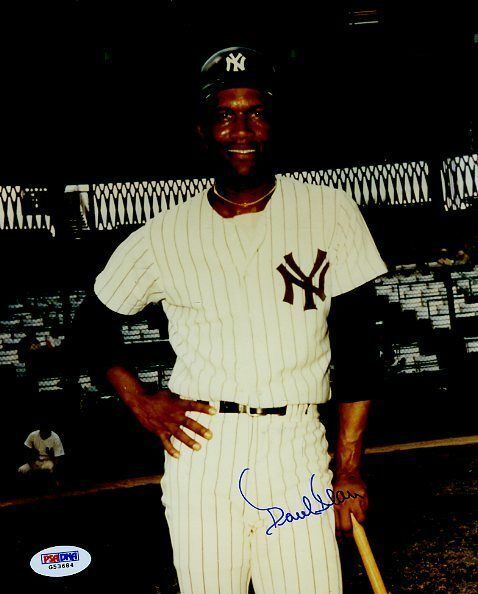 Paul Blair Yankees Signed Psa/dna Certed 8x10 Photo Poster painting Authentic Autograph