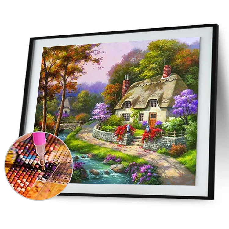 Scenery  Gift(C) Diamond Painting 30x25cm