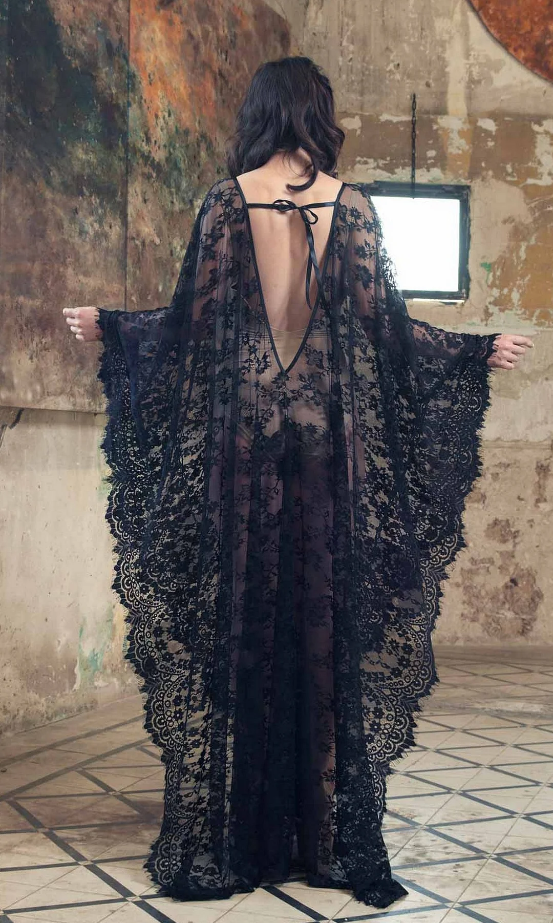 Uveng Uveng Size Gown Loose Lace Dress Beach Smock Dress Pregnant Woman Photo Robe