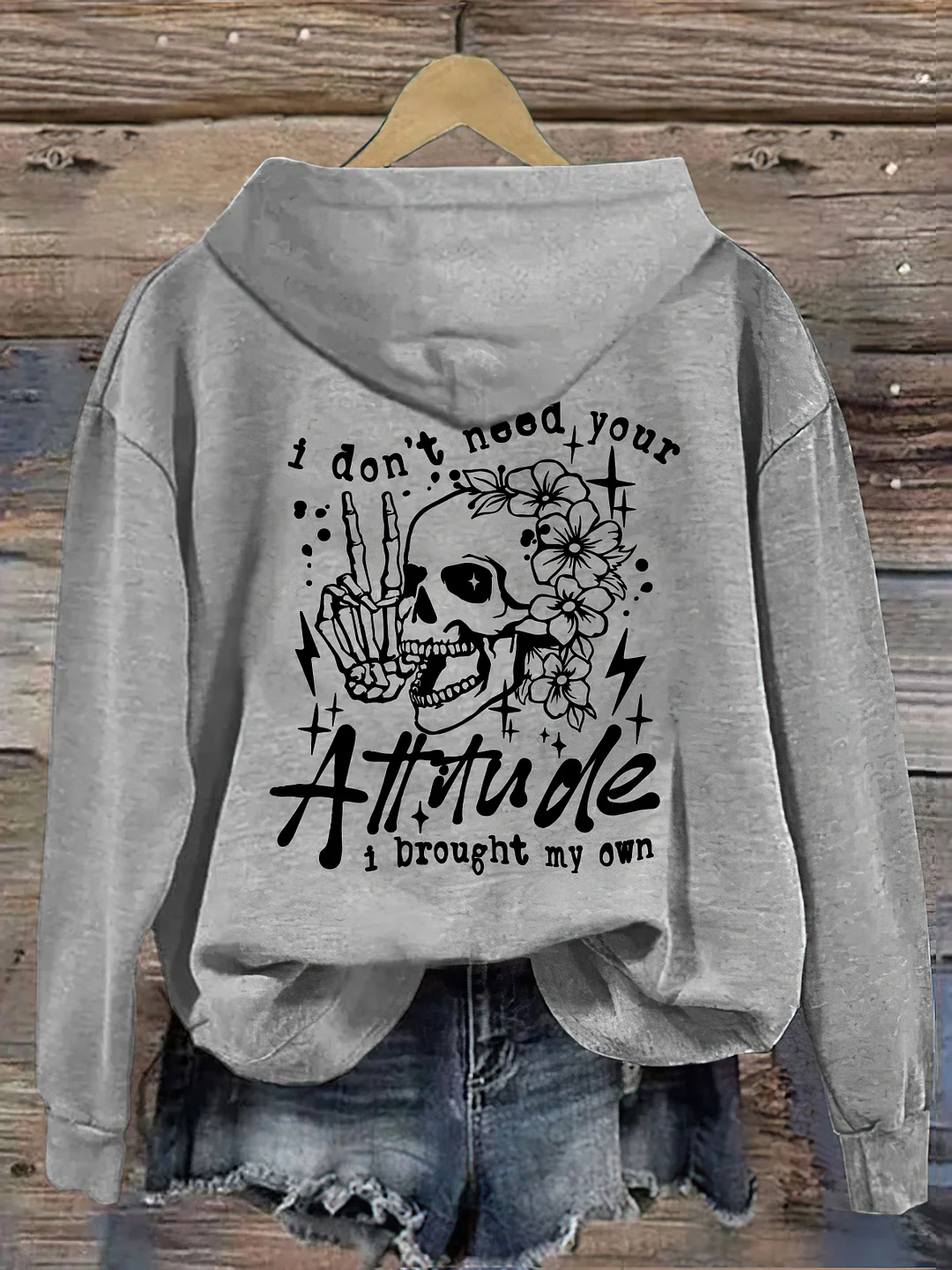 I Don't Need Your Attitude Hoodie