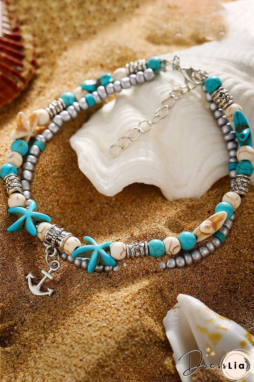 Fashion Daily Patchwork Anklet