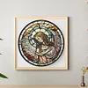 Diamond Painting-DIY Full Round Drill Stained Glass Fairy