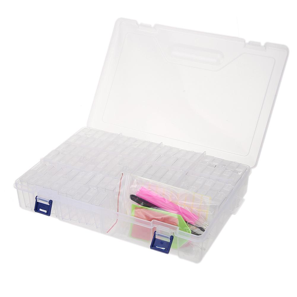 

100 Grids Plastic Beads Organizer Storage Case, 501 Original