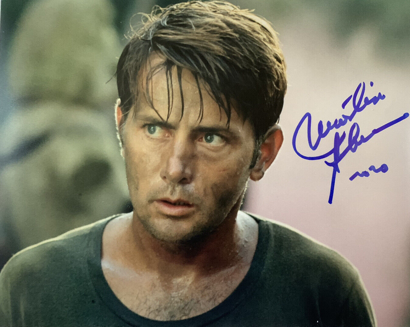 MARTIN SHEEN SIGNED 8x10 Photo Poster painting ACTOR AUTOGRAPHED APOCALYPSE NOW AUTO RARE