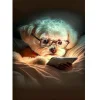 (5 Sizes)Reading Puppiy-Full Square Diamond Painting