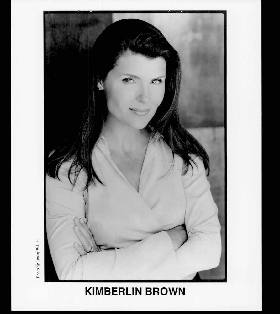 KIMBERLIN BROWN - 8x10 Headshot Photo Poster painting w/ Resume - Bold & the B.