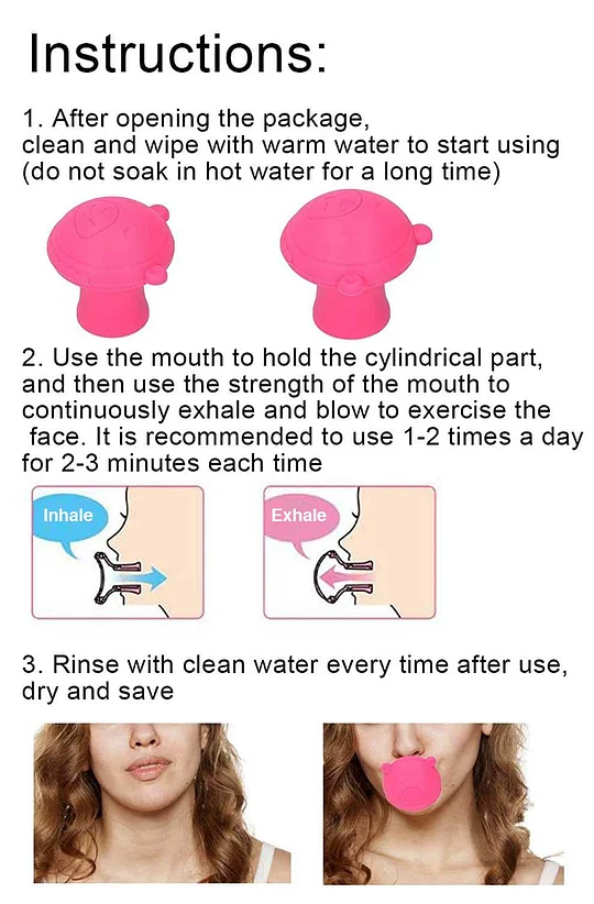 Face Lift Skin Firming Anti Wrinkle Mouth Exercise Tool