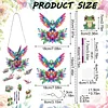 DIY Diamond Painting Double Sided 3D Wind Chime Pendant Hanging Kit
