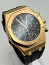 Audemars Piguet Royal Oak Chronograph Rose Gold Black Dial 26320OR.OO.D002CR.01