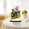 DIY Mickey Mouse Diamond Painting Single-sided Wooden Desktop Ornaments