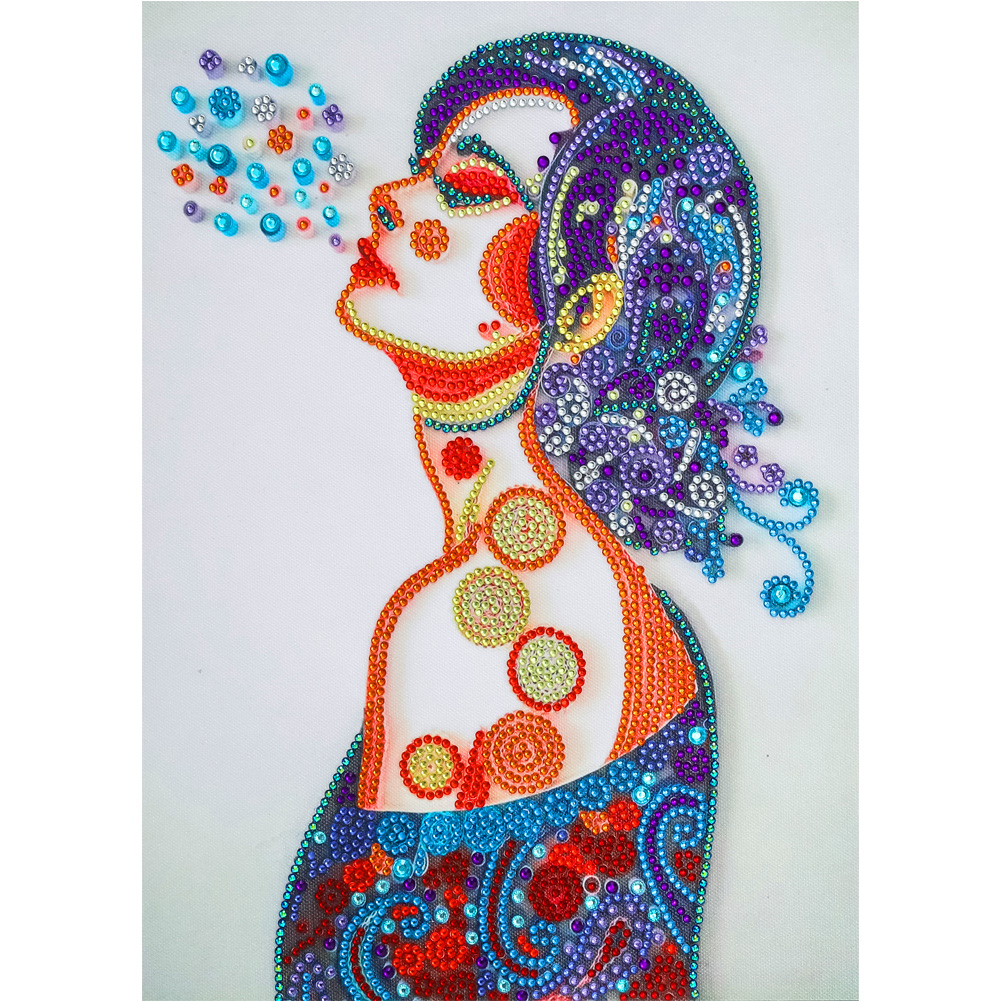

Portrait - Special Shaped Diamond Painting - 30*40CM, 501 Original